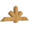 Ekena Millwork Kennewick Rough Sawn Timber Gable Bracket, Western Red Cedar, 60"W x 22"H x 4"D x 6"F, 9/12 Pitch GBW060X22X0406KEN00RWR - alternate 3